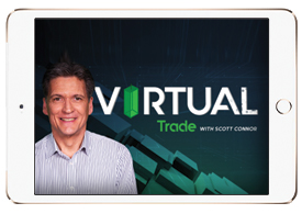 iPad with virtual trade